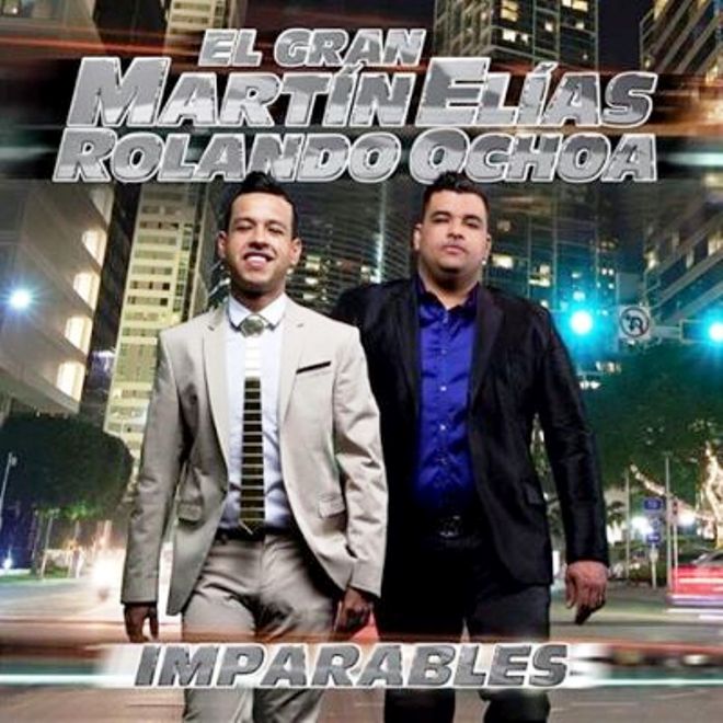 Carátula del Album Imparables de Martín Elías