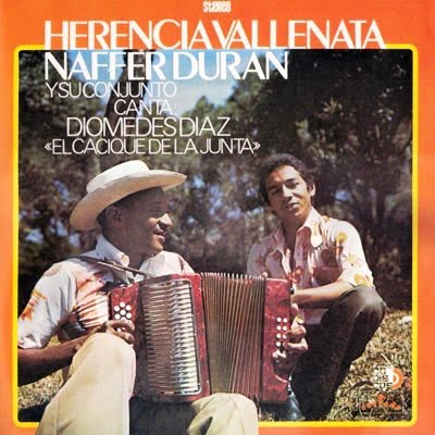 Album Herencia Vallenata de Diomedes Díaz y Nafer Durán (1.976)