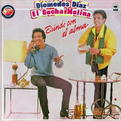 Album Brindo con el alma de Diomedes Díaz y El Cocha Molina (1.986)
