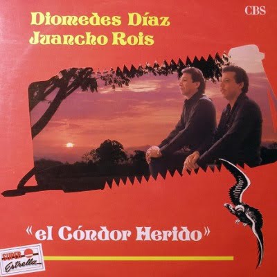 Carátula del Disco de Diomedes El Condor Herido