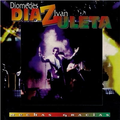Album Muchas Gracias de Diomedes Díaz e Iván Zuleta (1.996)