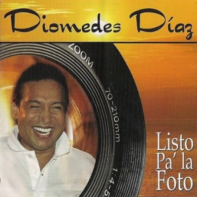 Carátula del Disco de Diomedes Listo Pa La Foto