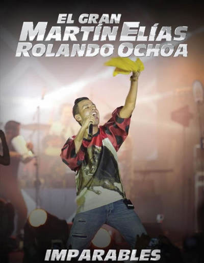 Martín Elias presenta el DVD Imparables en Vivo, junto a Rolando 8A