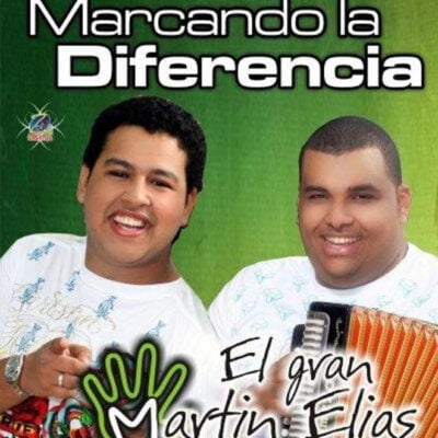 Carátula del Disco de Martín Elias y Rolando Ochoa Marcando la Diferencia