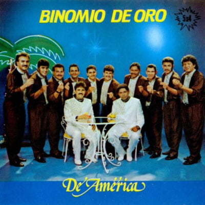 Imagen de la Catátula del Album de América de Binomio de Oro