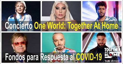 Concierto One World: Together At Home