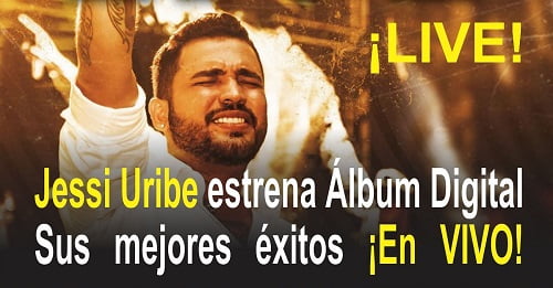 Jessi Uribe estrena álbum digital LIVE!