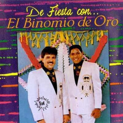 Carátula del álbum De fiesta con el Binomio de Rafael Orozco