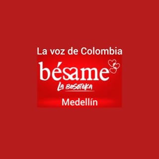Logo de La Voz de Colombia- Bésame Medellín